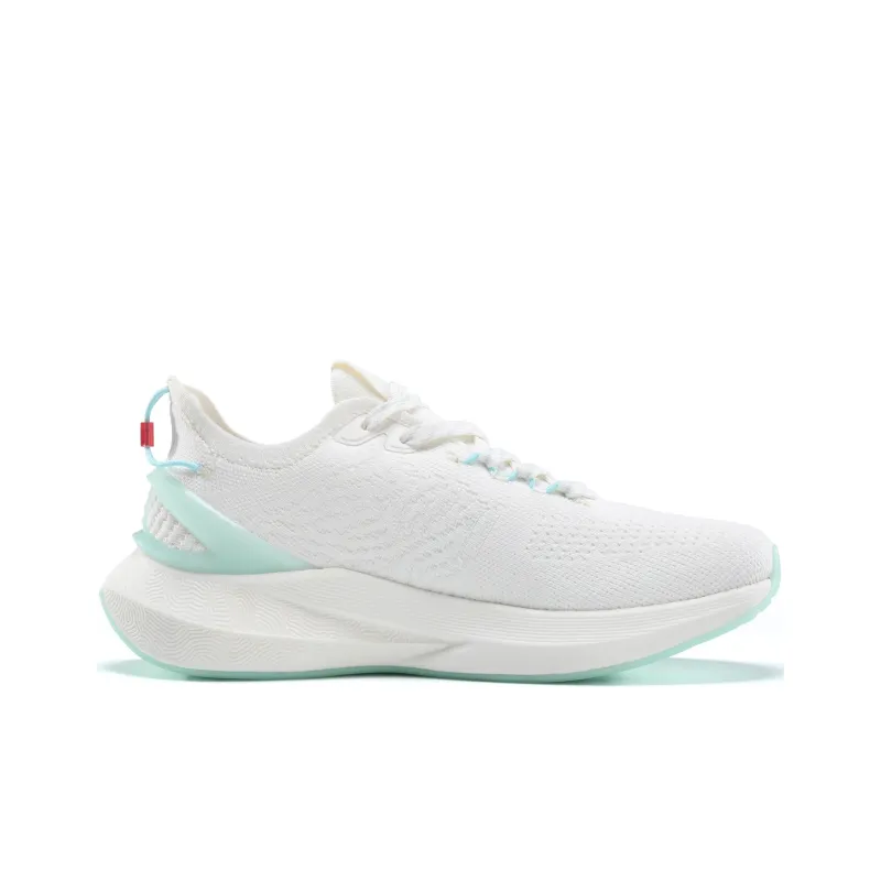 PEAK Cushioned Anti Slip Wear Resistant Waterproof Breathable Lightweight Low Top Running Shoes Women's Beige-2