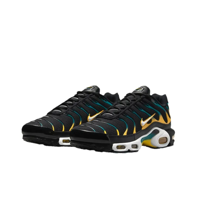 Nike Air Max Plus Black Teal Yellow-2