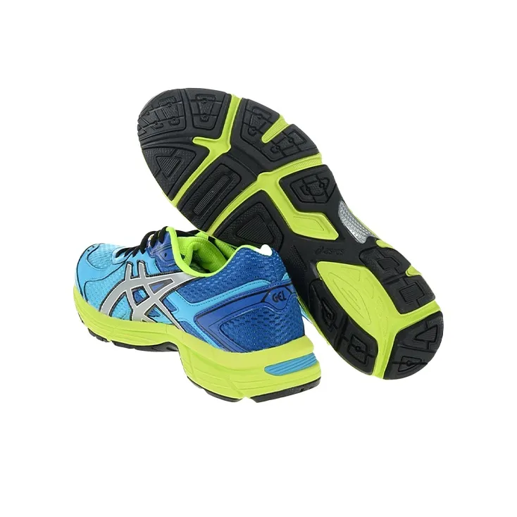 Asics Gel-Pursuit 2 Wear-Resistant Low-Top Running Shoes Men's Blue Silver-3