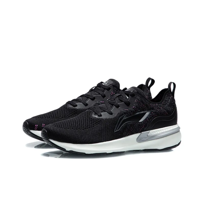 LiNing Arashi Rebound Low Top Running Shoes Women's Ebony Black-2