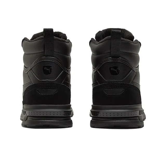 PUMA Graviton Mid 'Triple Black'-3