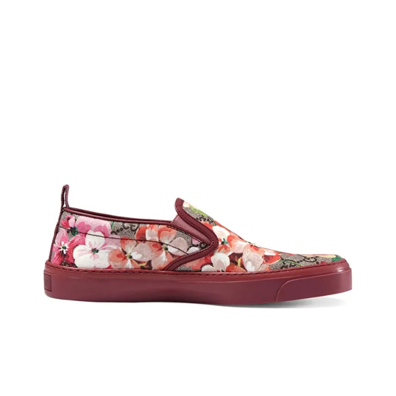 GUCCI Stylish Skateboarding Shoes Women's Red-1
