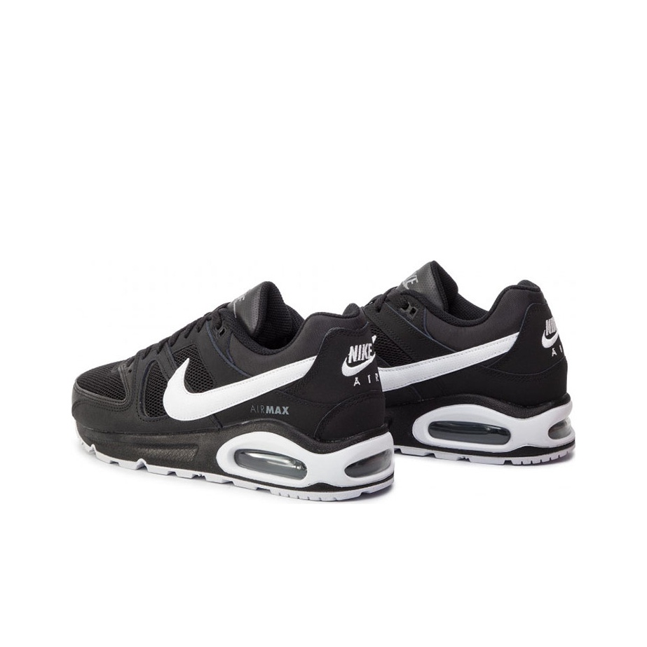 air max command black white