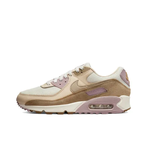 Nike Air Max 90 Sail Tan Pink Women's