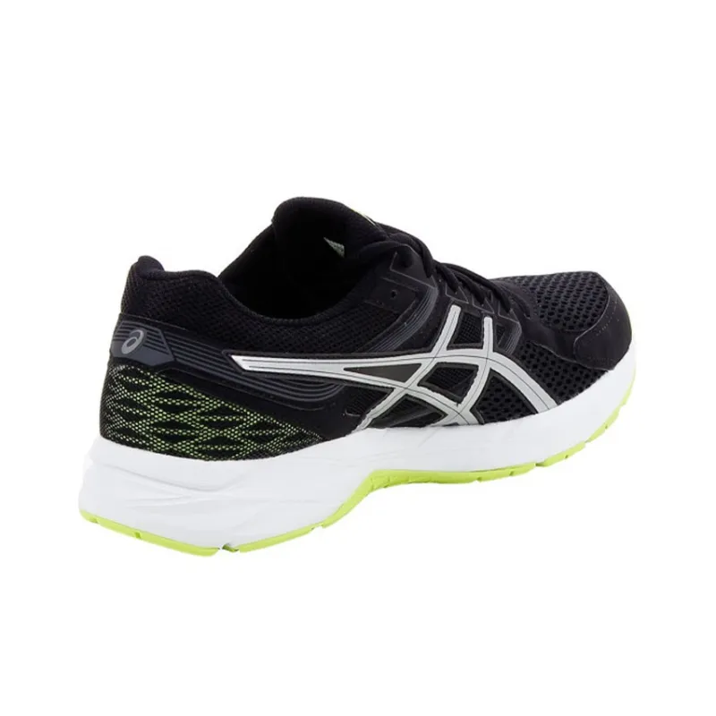 Asics Gel-Contend 3 Wear-Resistant Low-Top Running Shoes Men's Black Green-3