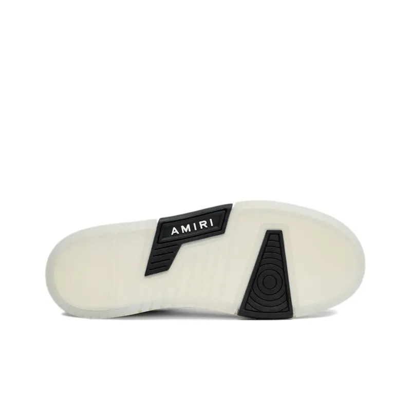 AMIRI Stadium Low Black White-4