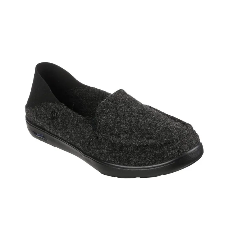 Skechers ARCH FIT LOUNGE Cushioning Anti-Slip And Wear-Resistant Low-Top Casual Shoes Women's Black Gray-2