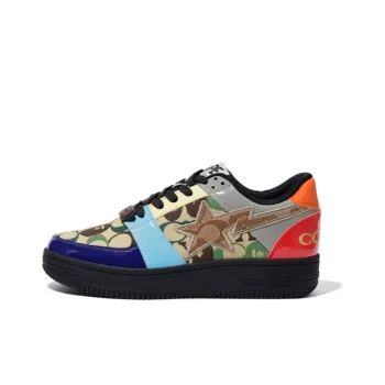 A BATHING APE X Coach Bape Sta 'Black Red Blue'