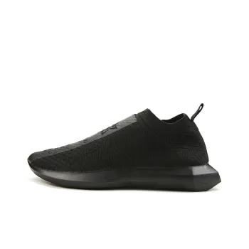 NORVINCY Cushioned Wear Resistant Breathable Low Top Running Shoes Unisex Black