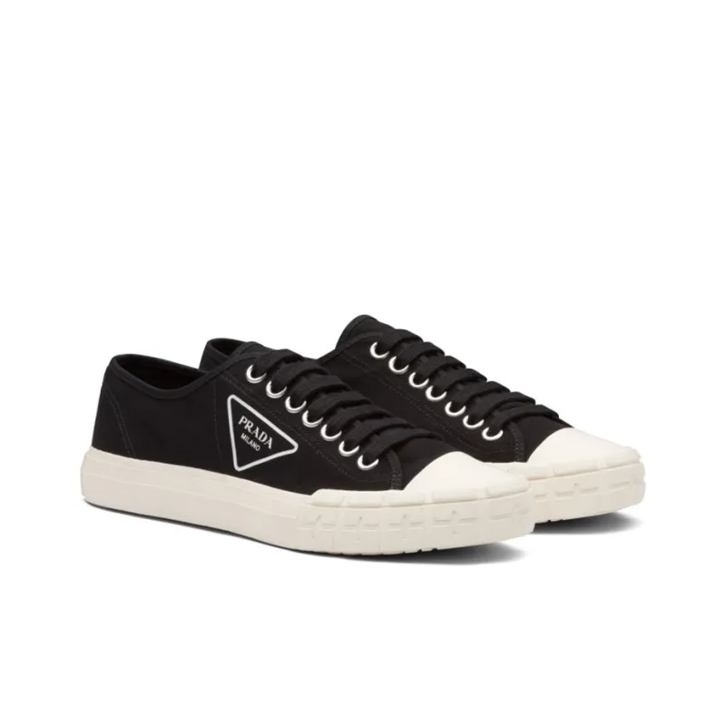 PRADA Wheel Cassetta Low Black White-1