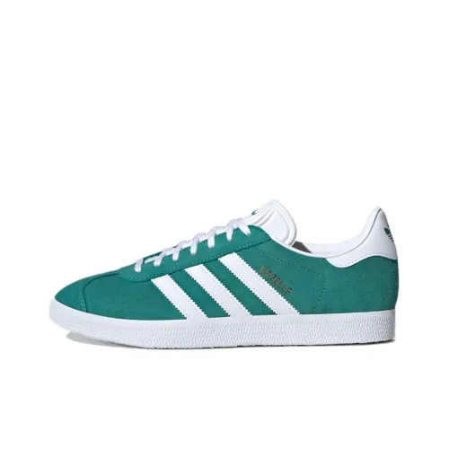 Adidas Originals GAZELLE Skateboard Shoes Unisex Low-Top Green/White