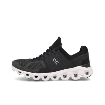On Running Cloudswift Black Rock White Women's