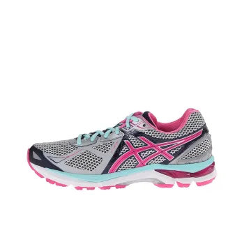 Asics GT-2000 3 Wear-Resistant Low-Top Running Shoes Women's Gray Pink