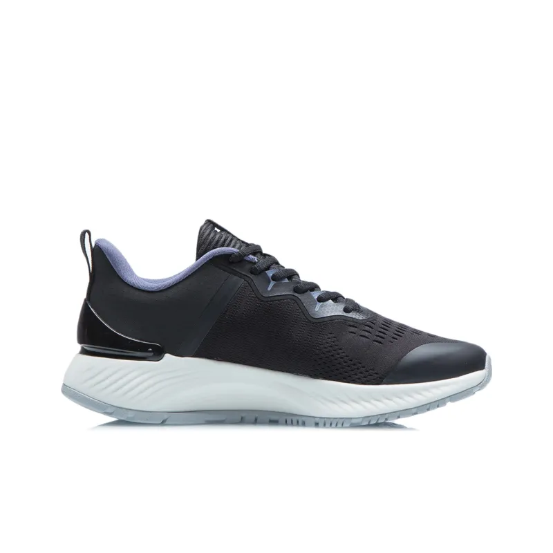 LiNing YueYing Essential Durable Breathable Low Top Running Shoes Men's Black-1
