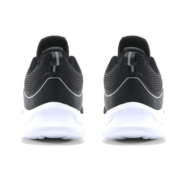 PEAK Qingyi Cushioning Anti Slip And Wear Resistant Low Top Running Shoes Men's Black White-3