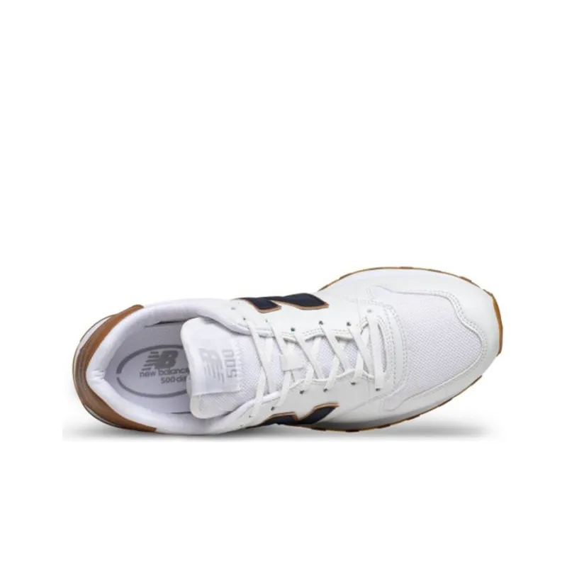 New Balance 500 White/Black-2