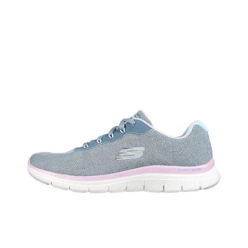 Skechers Flex Appeal 4.0 Running Shoes Women's Low-Top Gray/Purple