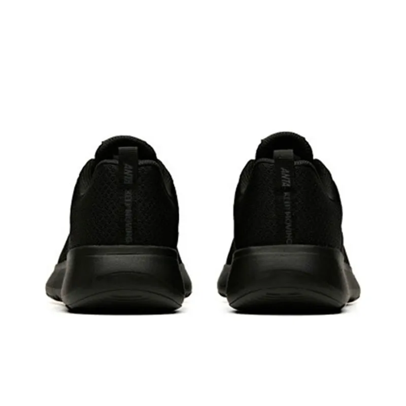 Anta Running Collection Cushioning Anti-Slip Wear-Resistant Breathability Low-Top Running Shoes Women's Black-4