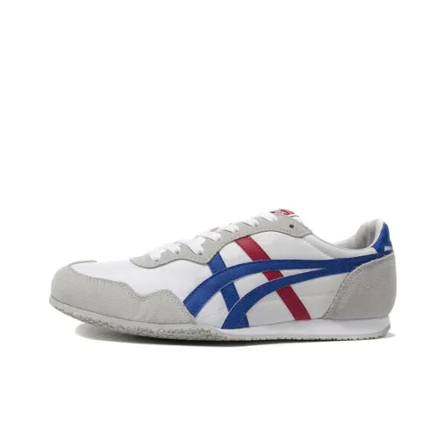 Onitsuka Tiger Serrano Casual Shoes Unisex Low-Top White/Red/Blue