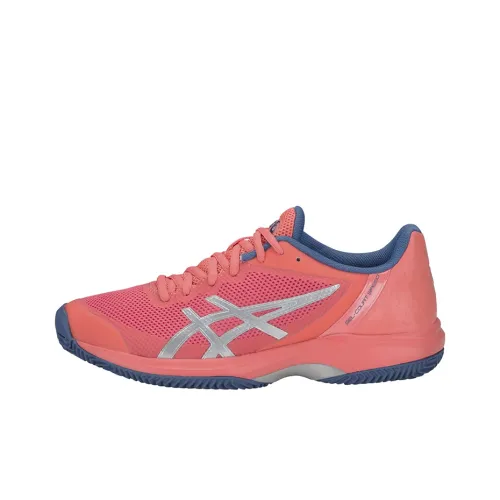 Asics Gel-Court Speed Wear-Resistant Low-Top Comfortable Women's Orange