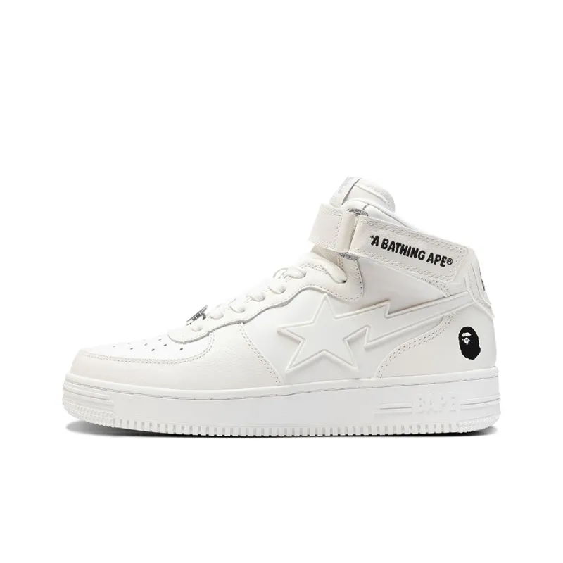 BAPE A BATHING APE Bape Sta Mid White-0