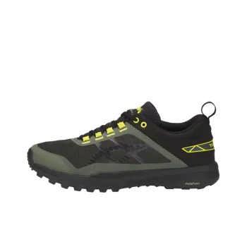 Asics Gecko Xt Wear-Resistant Low-Top Running Shoes Women's Black Green
