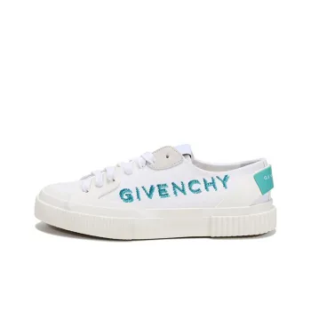 Givenchy Canvas Shoes Women's Low Top White