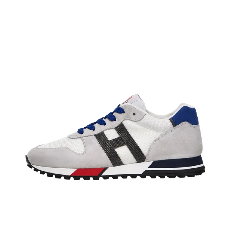 HOGAN Logo Patch Lace-Up Sneakers-0