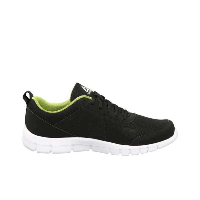 Reebok Travellar Lp Cushioning Anti-Slip And Wear-Resistant Low-Top Running Shoes Men's Black White-1