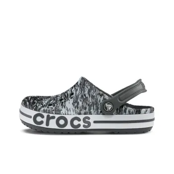 Crocs Bayaband Clogs Unisex Gray Camouflage