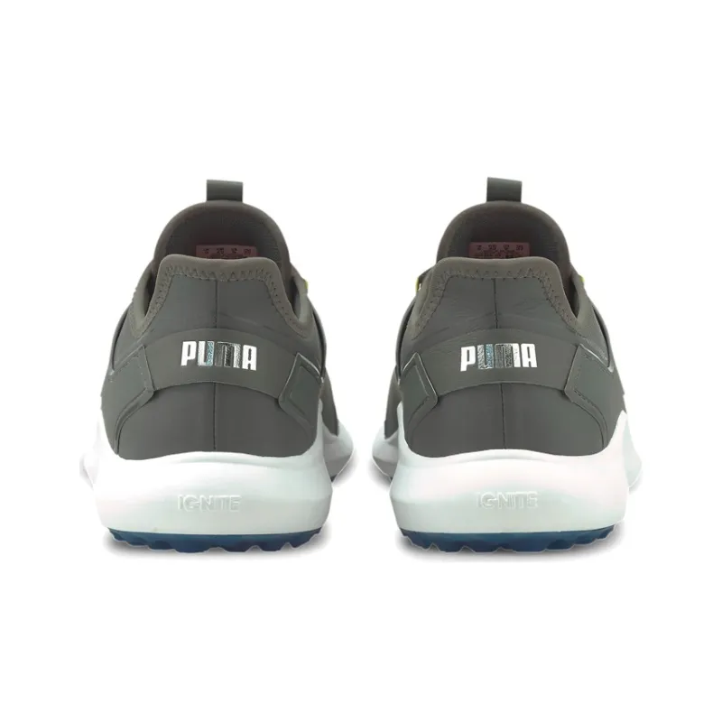 PUMA Ignite Fasten8 Pro Running Shoes Men Low Top Army Green-4