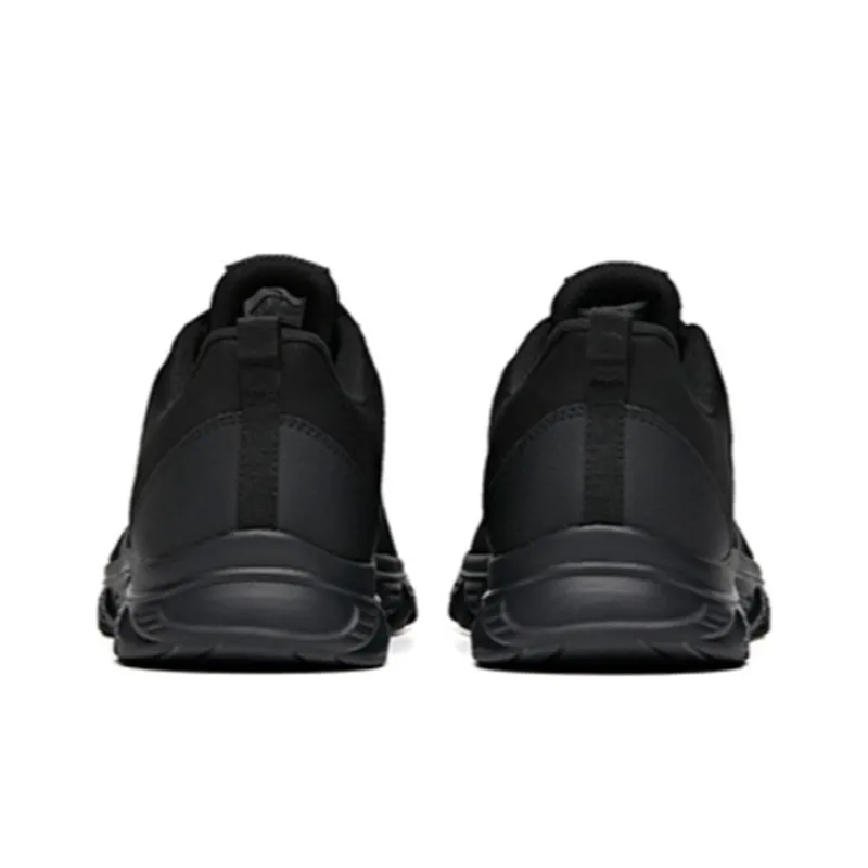 Anta Running Collection Cushioning Anti Slip And Wear Resistant Low Top Running Shoes Men's Black-3
