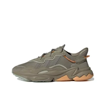 Adidas Originals Ozweego Casual Shoes 'Charcoal Grey Yellow'