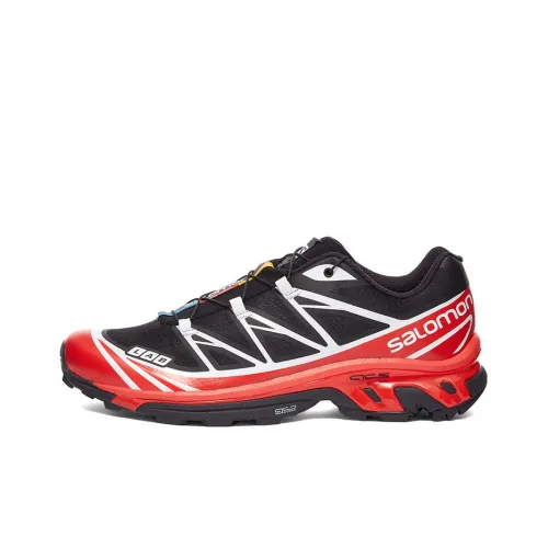 SALOMON XT-6 Black Red White