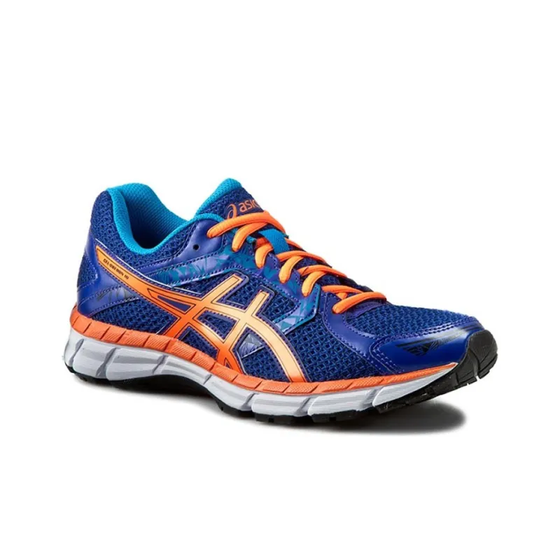 Asics Gel-Oberon 10 Wear-Resistant Low-Top Running Shoes Men's Blue Orange-2