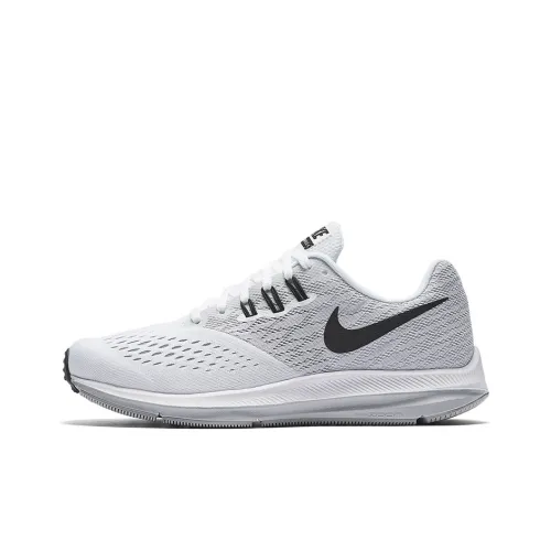 Nike Zoom Winflo 4 Running Shoes Women's Low-Top Gray White