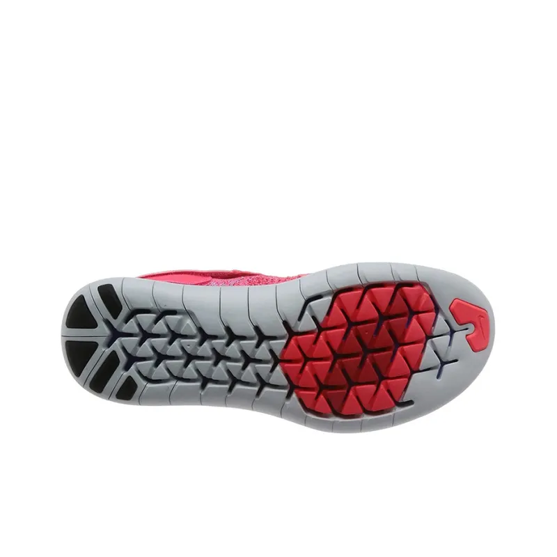 Nike Free RN Shock Absorbers With Slip Resistant And Abrasion Resistant Properties Mid Top Athletic Shoes Women's Pink-4
