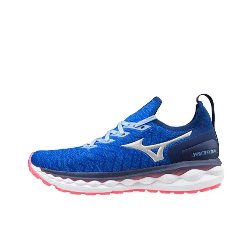 Mizuno SKY Running Shoes Women's Low-Top Blue/Pink