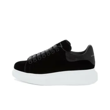 Alexander McQueen Oversized Sneaker 'Black Suede' Women's