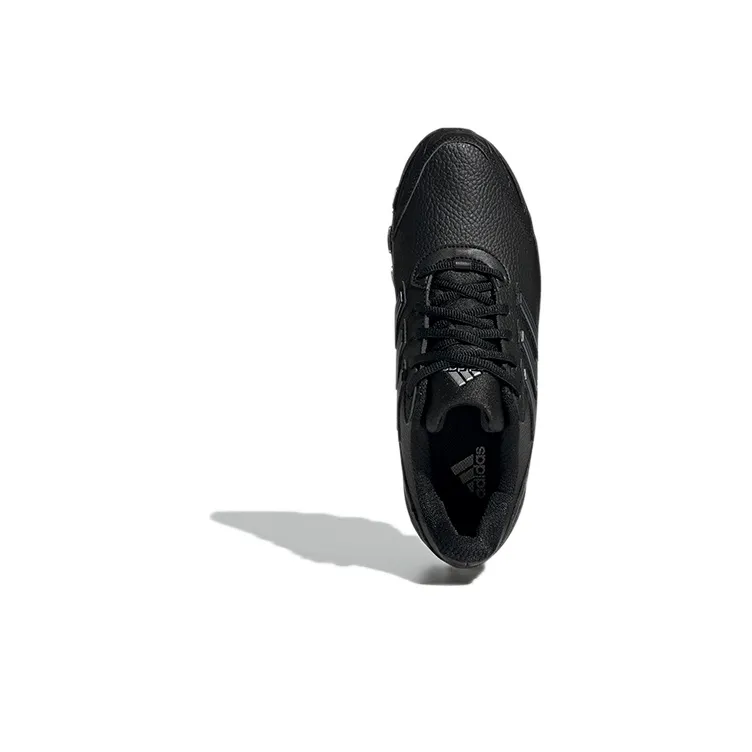 Adidas Microbounce Slip-Resistant Cushioning Low-Top Running Shoes Men's Bright Black-4
