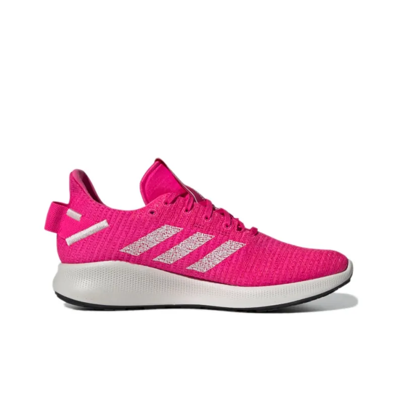 Adidas SenseBounce+ Running Shoes Women's Low-Top Rose Red-1
