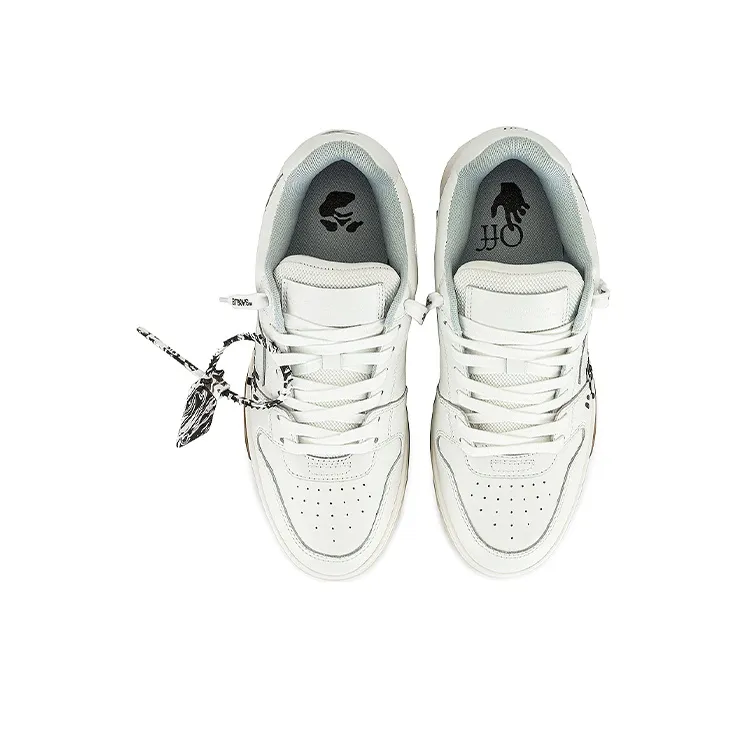 OFF WHITE Out Of Office Leisure Sneakers Black/White-4
