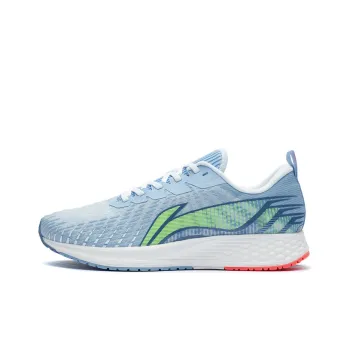 LiNing Red Hare 1 Cushioning Slip Resistant Low Top Running Shoes Men's Blue White