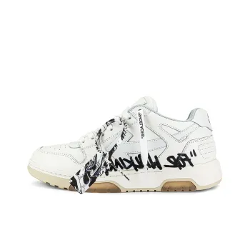 OFF WHITE Out Of Office Leisure Sneakers Black/White