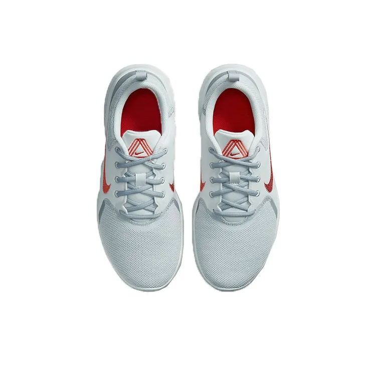 Nike Flex Experience Run 10 Extra Wide 'Platinum Tint Chile Red'-3
