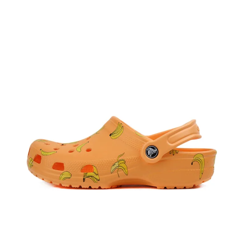 Crocs Classic Clog Sports Sandals 'Orange' Women's-0