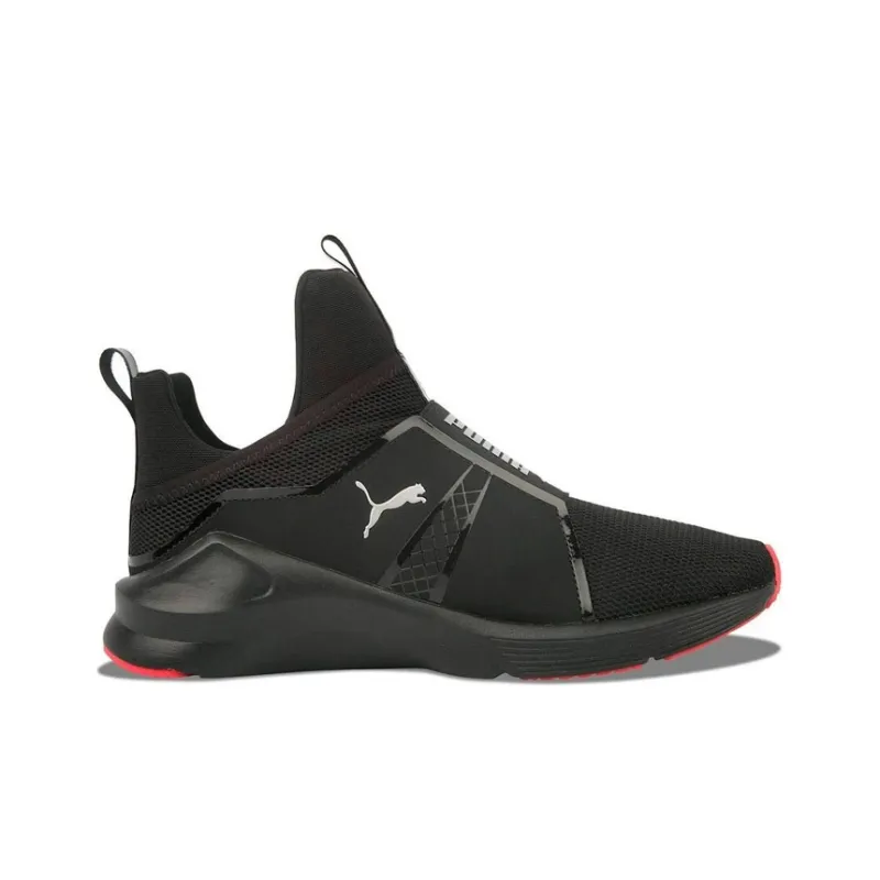 PUMA Fierce Core Anti-Slip Wear-Resistant Low-Top Running Shoes Women's Black Pink-1