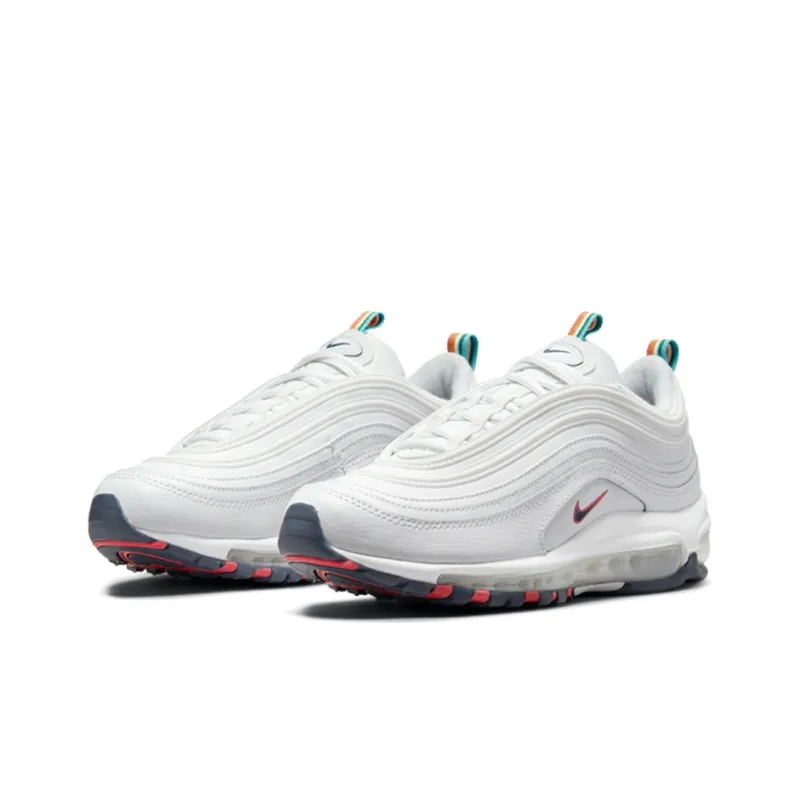 Nike Air Max 97 White Multi Color Pull Tabs Women's-1