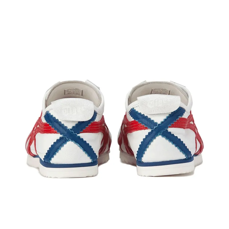 Asics Onitsuka Tiger Mexico 66 Deluxe Nm White Classic Red-2