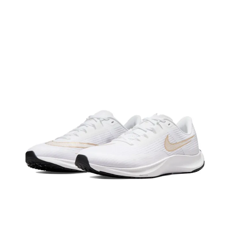 Nike Air Zoom Rival Fly 3 'White Metallic Gold'-2